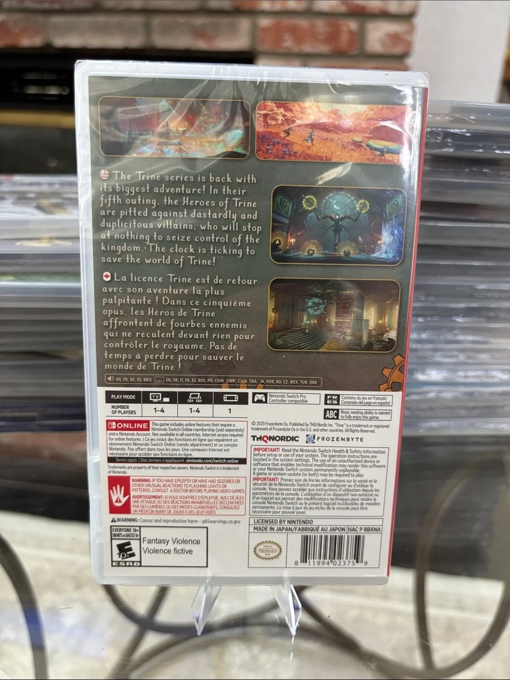 Nintendo Switch Trine 5 A Clockwork Conspiracy Brand New Sealed